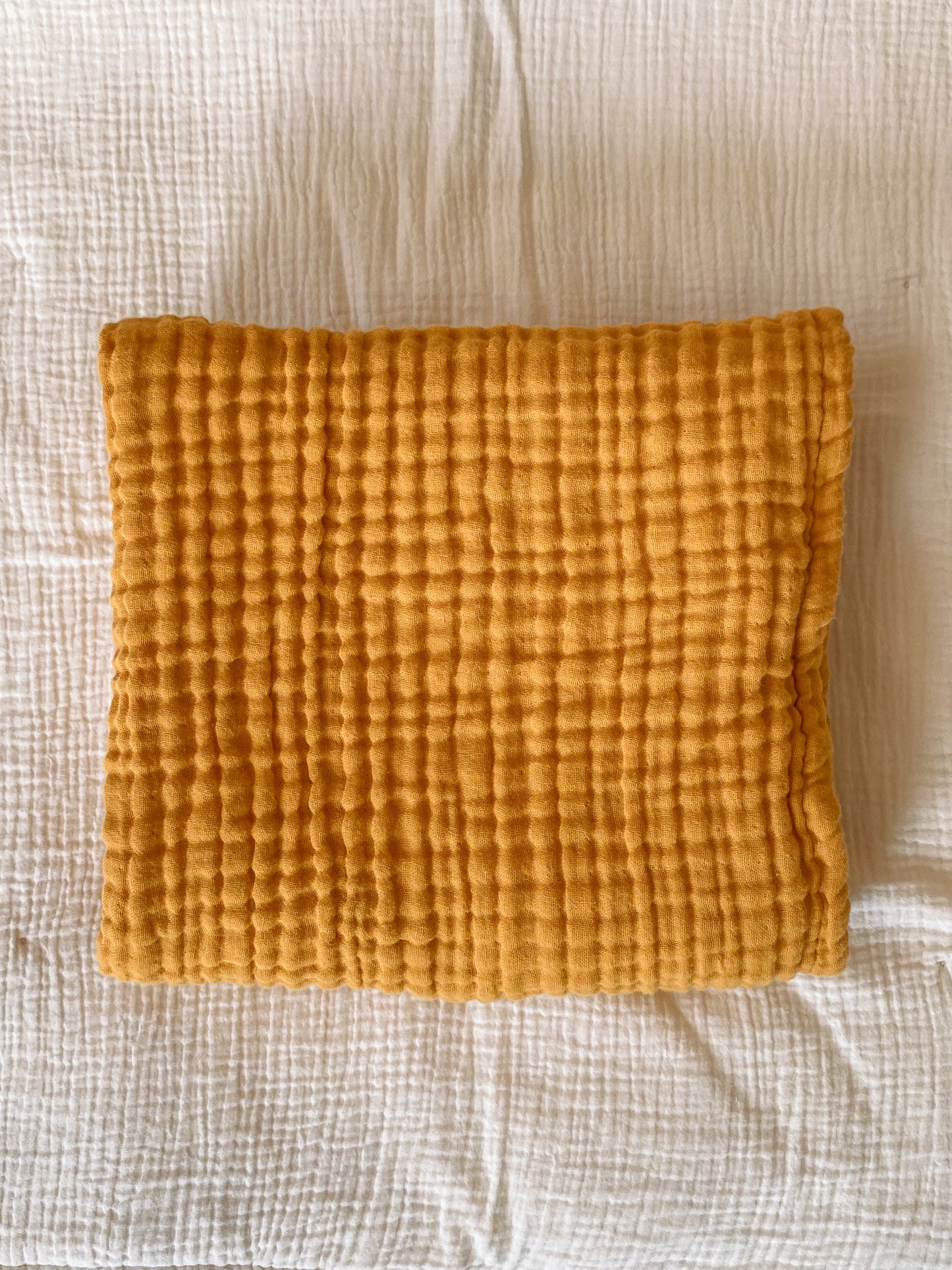 Muslin Blanket | Mustard