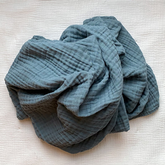 Muslin Blanket | Blue