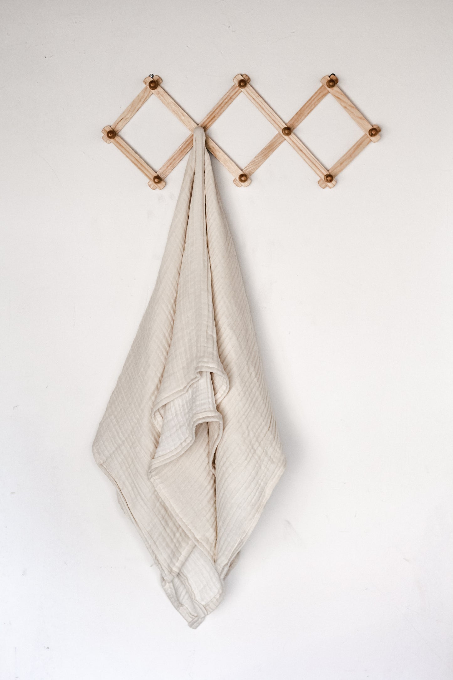 Muslin Blanket | Reversible Cream White