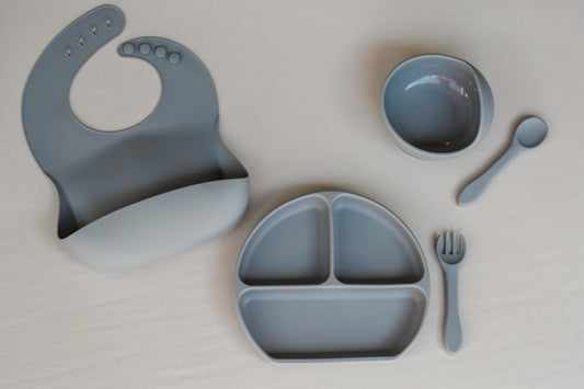 Silicone Mealtime Set | Mist