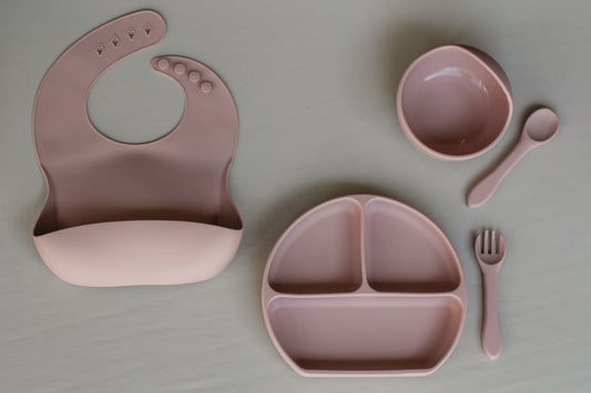 Silicone Mealtime Set | Blush