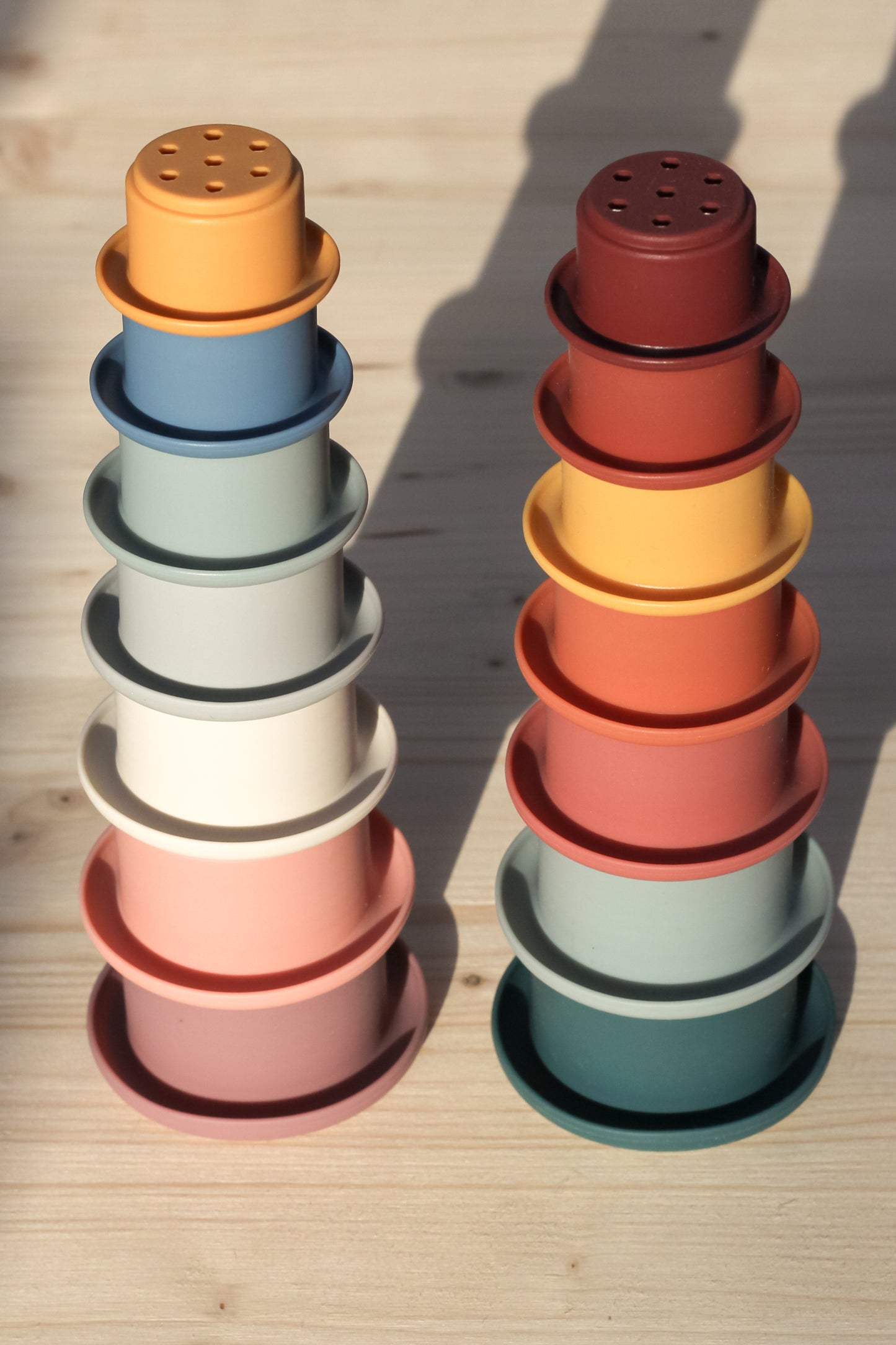 Silicone Cup Stacker | Rainbow