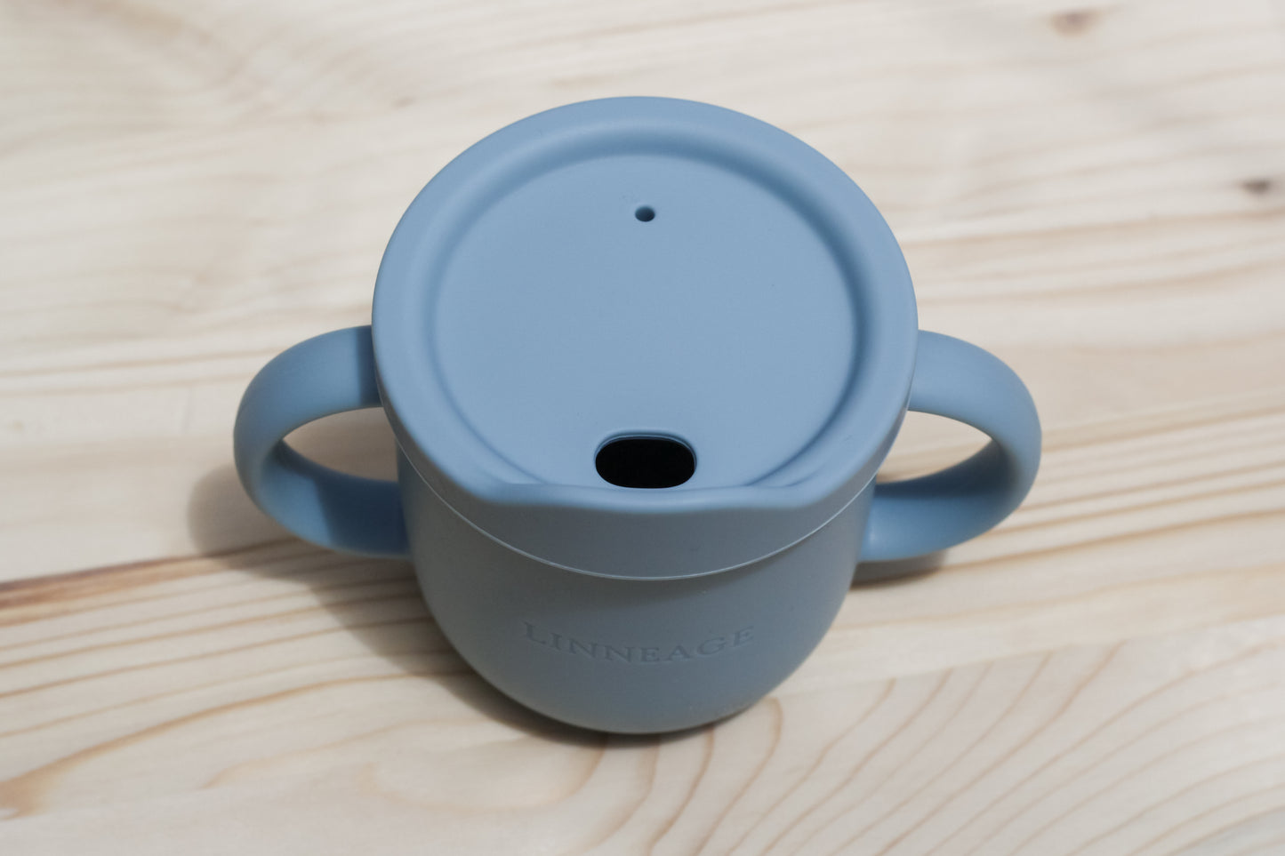 4-in-1 Sippy + Snack Cup | Dusty Blue