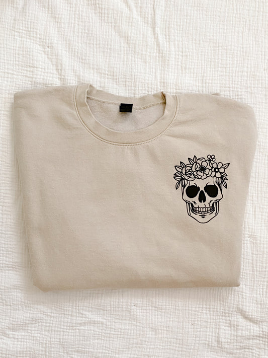Flower Skull | Adult Sizes